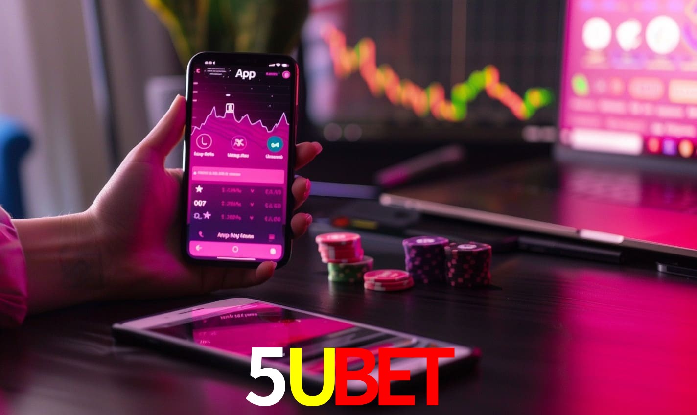 Comparação APP mobile vs versão web da 5UBET